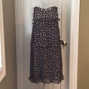 Sleeveless and full lined dress